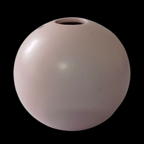 Ikea Ceramic Bud Vase Ikebana Blush Pink Round Ball Gradvis Geometric Modern - Picture 6 of 16